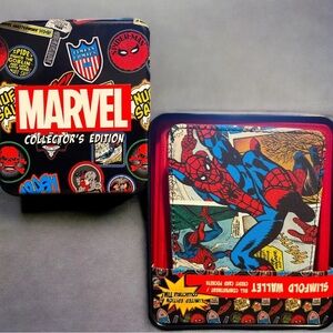 Marvel Collector's Edition Wallet - Red and Blue